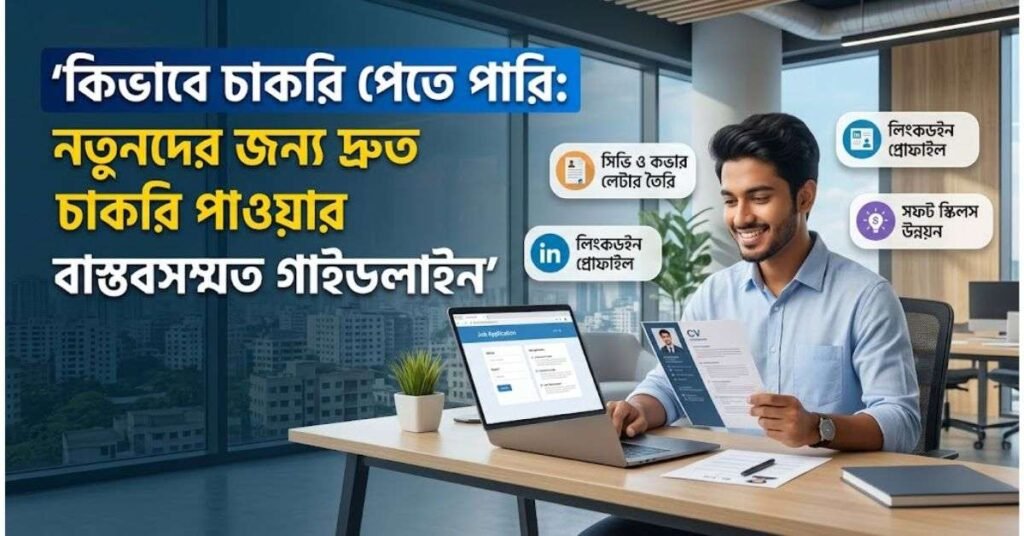 কিভাবে চাকরি পেতে পারি